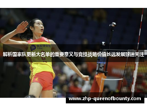 解析国家队更新大名单的重要意义与竞技战略价值长远发展球迷关注 解析国家队更新大名单的重要意义与竞技战略价值长远发展球迷关注